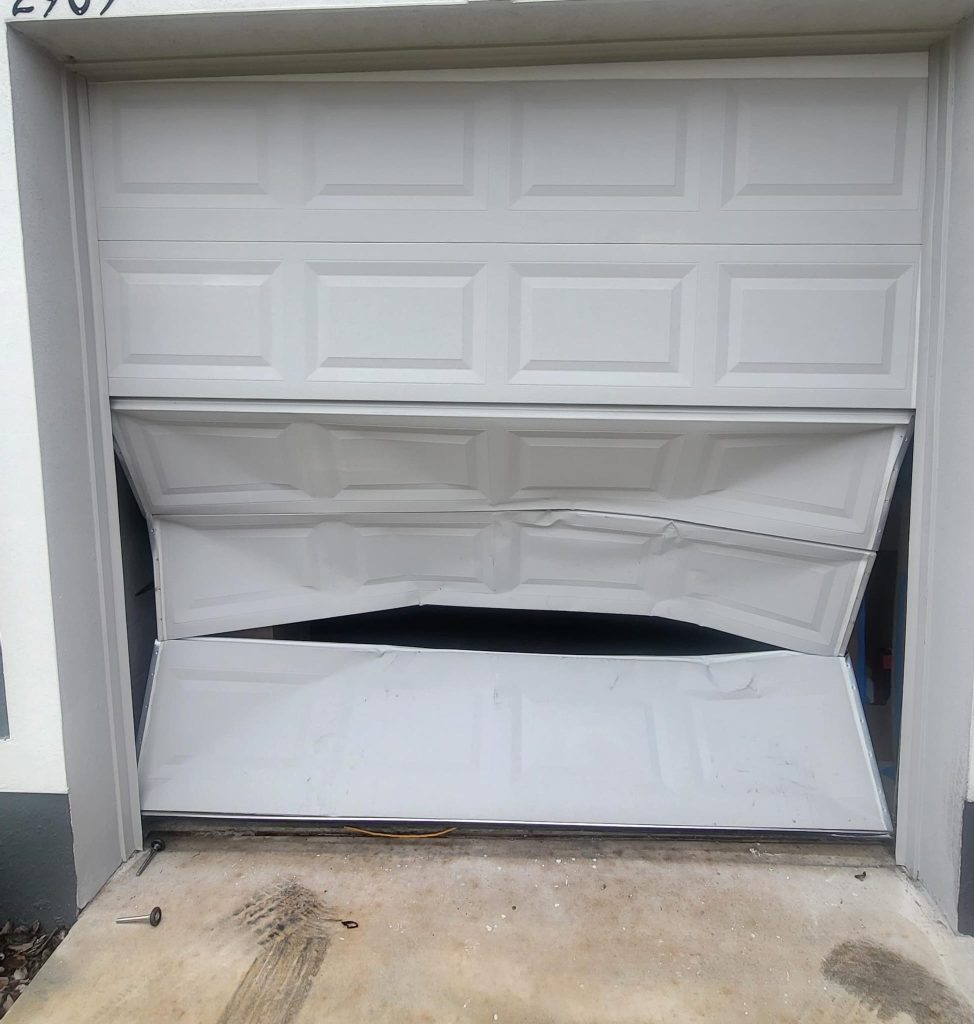 Garage door repair